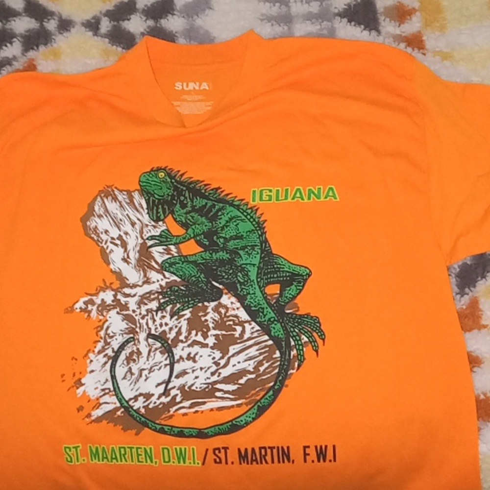 Large Cotton T-Shirt New St. Maarten